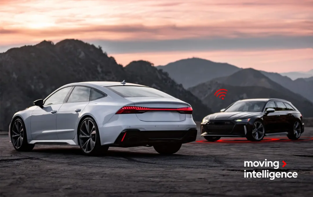Moving Intelligence — two premium cars protected by vehicle tracking